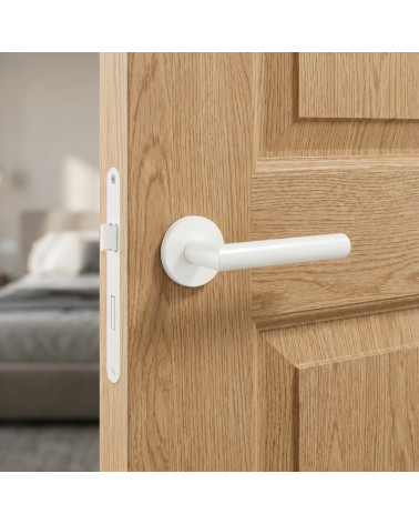 Poignée de Porte blanche ELLO