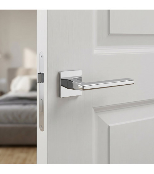 Poignée de porte chrome poli ARTA poignée design