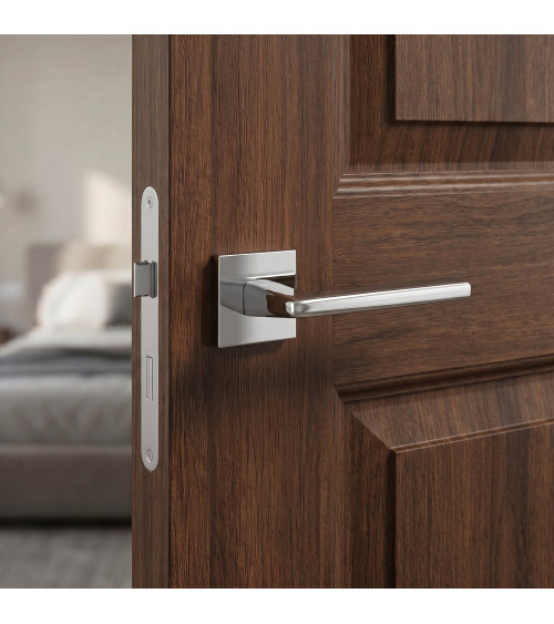 Poignée de porte chrome poli ARTA poignée design