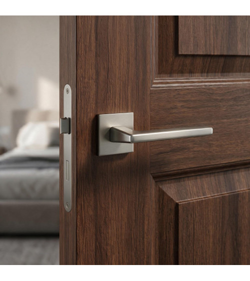 Poignée de porte nickel brossé ARTA poignée design