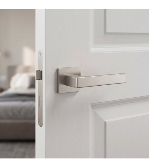 Poignée de porte nickel satiné SULLA poignée design