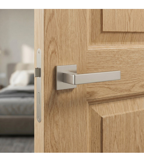 Poignée de porte nickel satiné SULLA poignée design