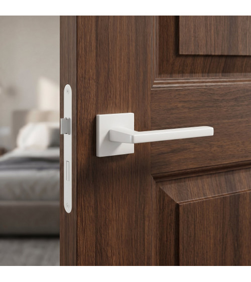Poignée de porte en zamak PYROLA quincaillerie design