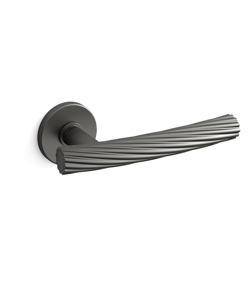 Poignée de porte graphite Mandelli Fusilla poignée design