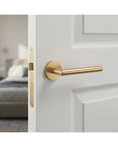 Poignée de porte or mat KALMIA