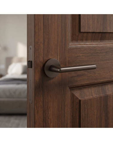 Poignée de porte marron KALMIA