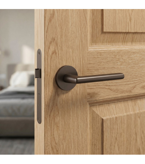 Poignée de porte marron KALMIA poignée design