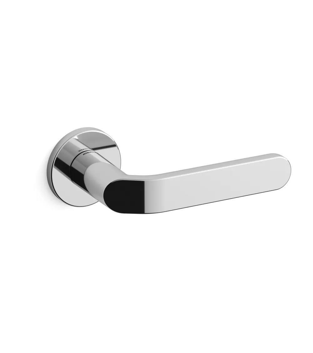 Poignée de porte chrome poli Mandelli Callas poignée design