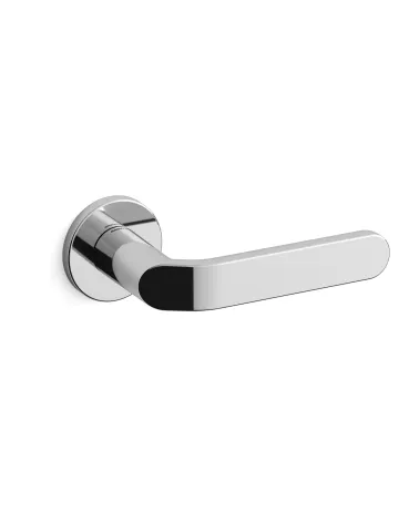 Poignée de porte chrome poli Mandelli Callas poignée design