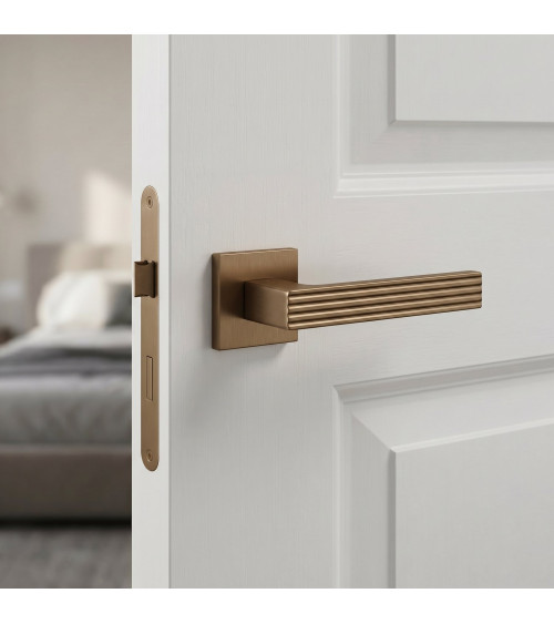 Poignée de porte cuivre Felice poignée design