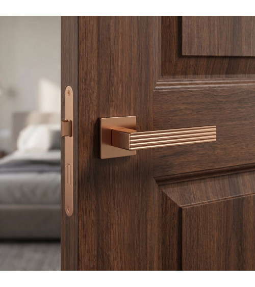 Poignée de porte cuivre Felice poignée design
