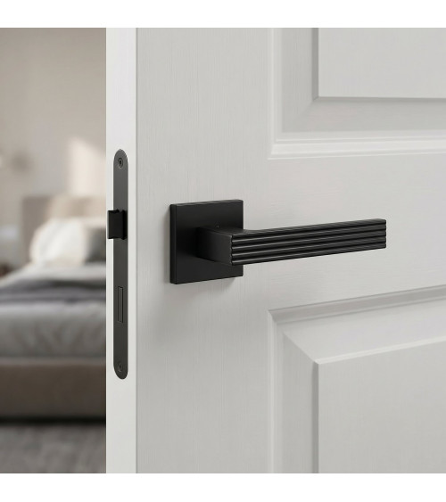 Poignée de porte noire Felice poignée design