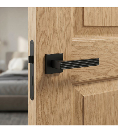 Poignée de porte noire Felice poignée design