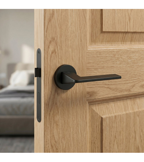 Poignée de porte noire Vava poignée design