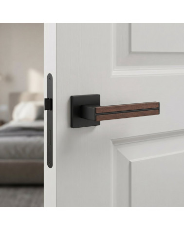 Poignées de porte aspect bois IMPERATA