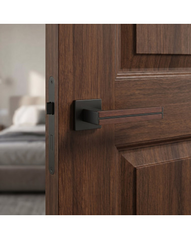 Poignées de porte aspect bois IMPERATA