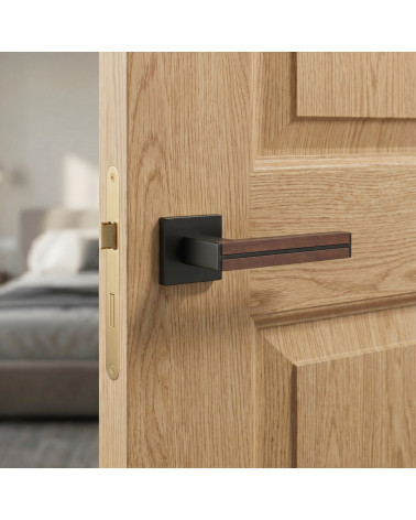 Poignées de porte aspect bois IMPERATA