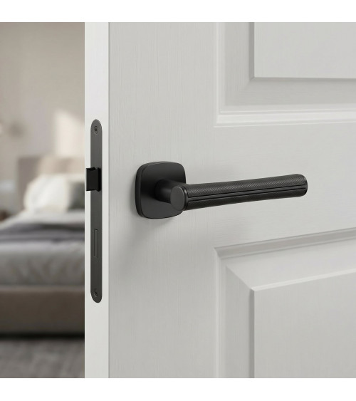 Poignée de porte noire DAVIDIA poignée design