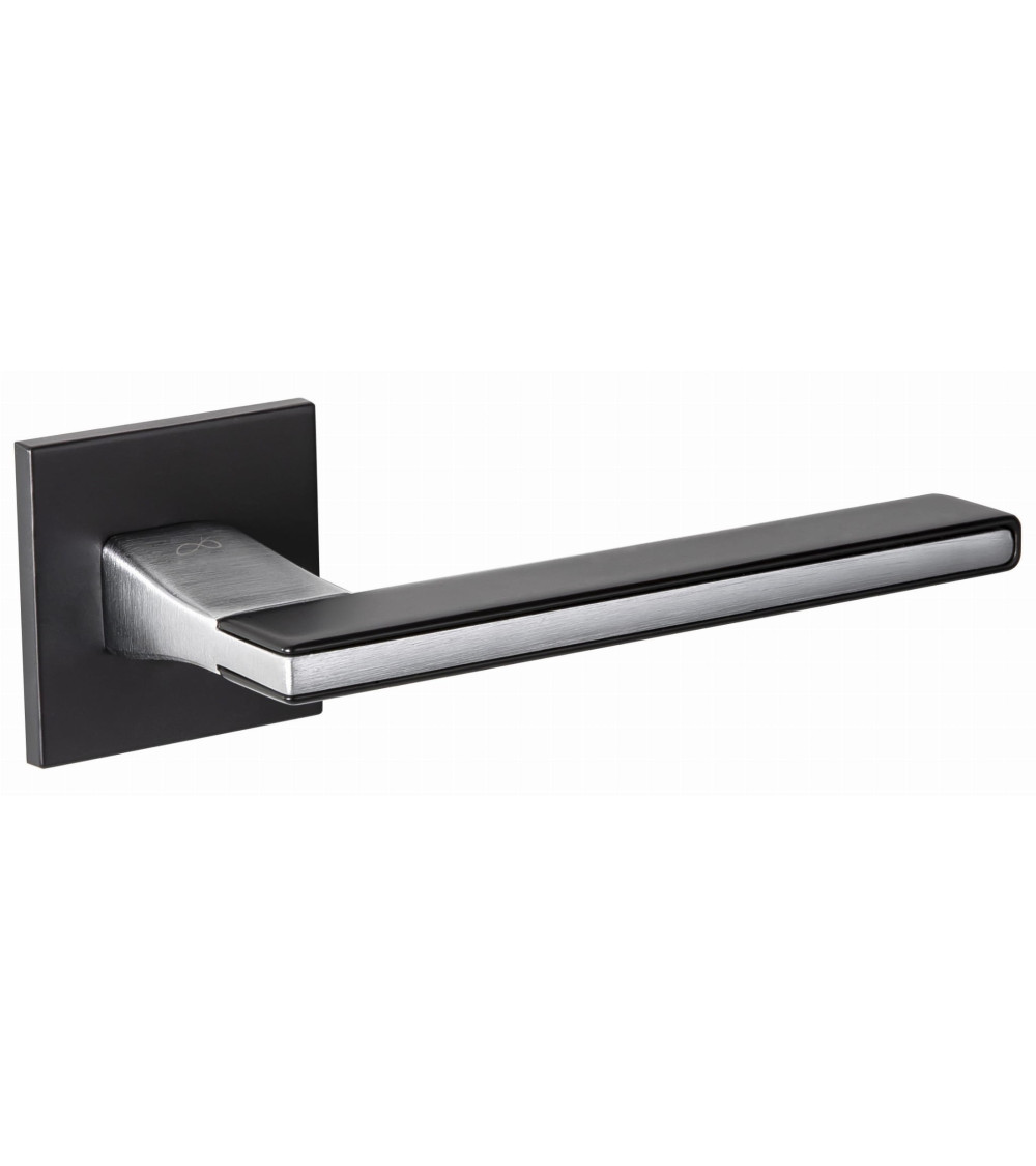 Poignée de Porte Noire NICOLA carré -  poignée design