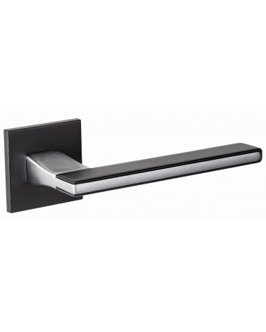 Poignée de Porte Noire NICOLA carré -  poignée design