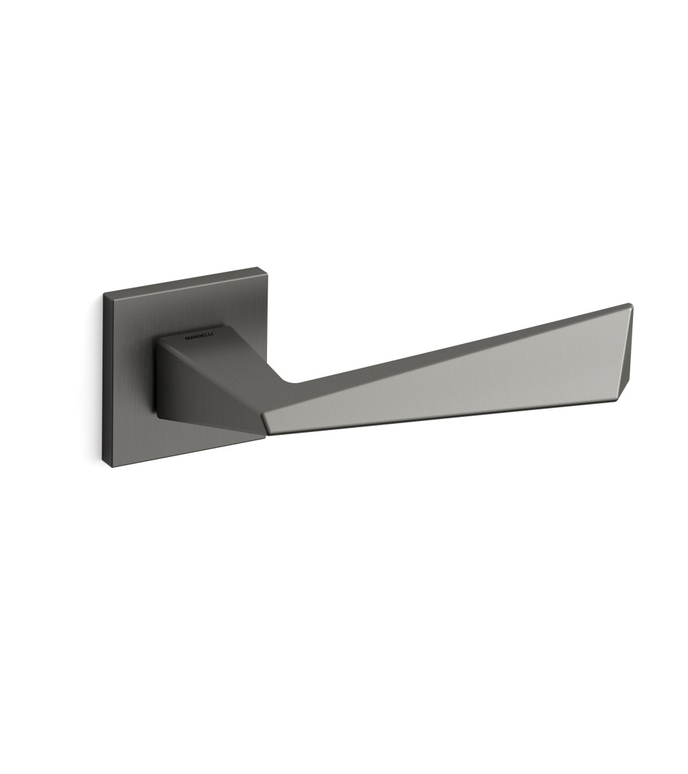 Poignée de porte graphite Mandelli Piramid poignée design