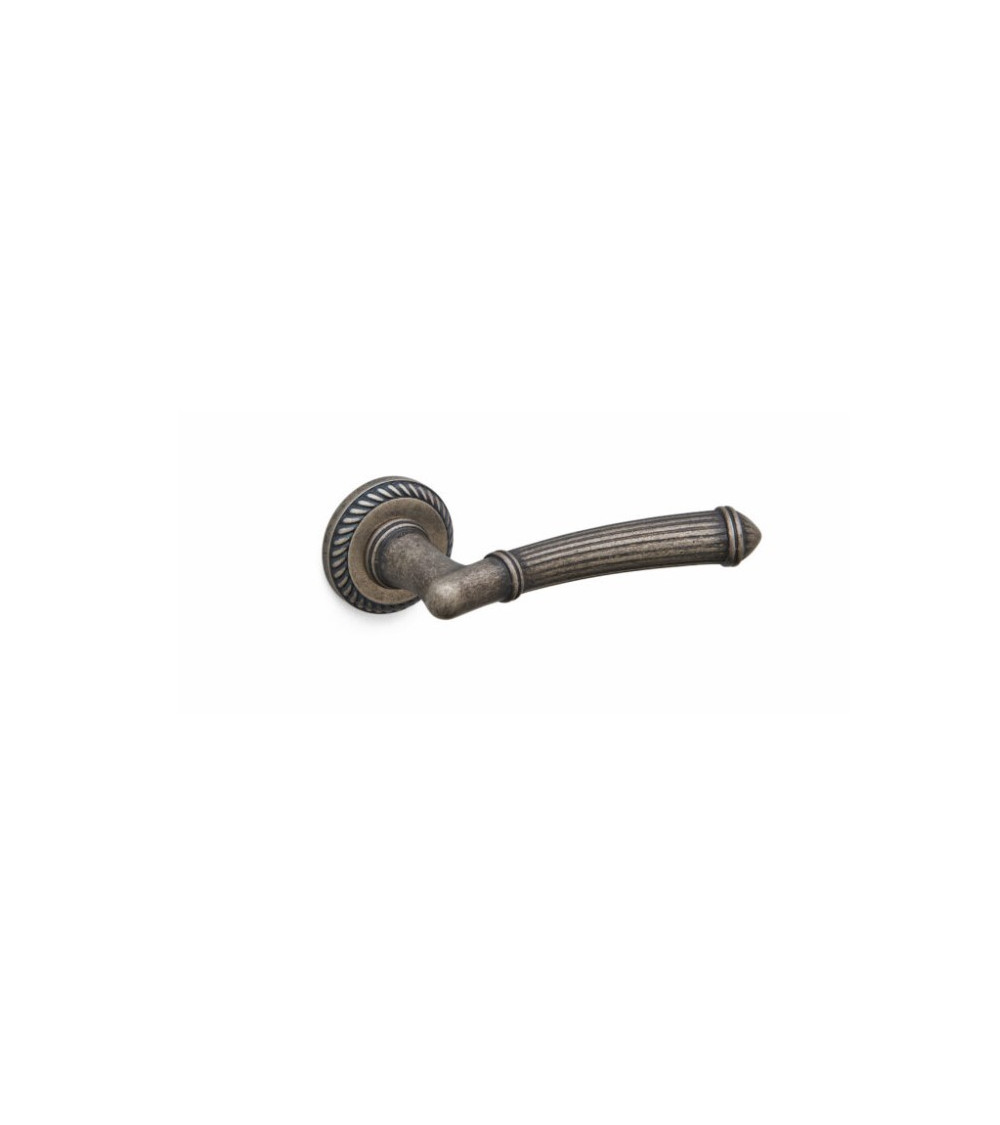 Poignée de porte argent antique Mandelli Aurora poignée design