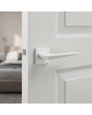 Poignées de porte blanches Blade