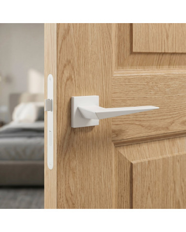 Poignées de porte blanches Blade