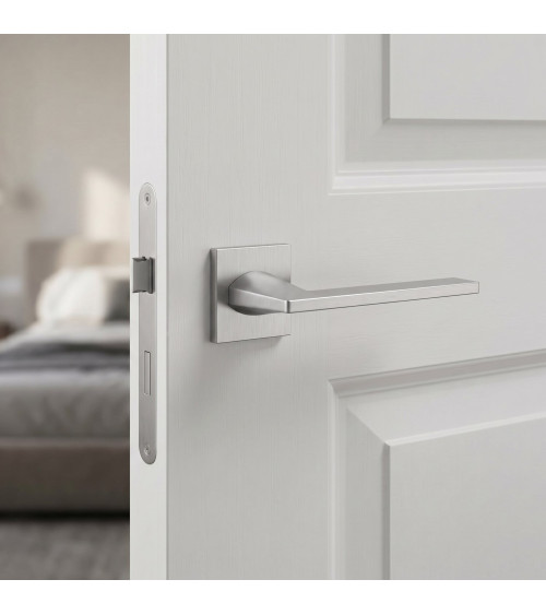 Poignée de porte chrome satiné Harmony poignée design