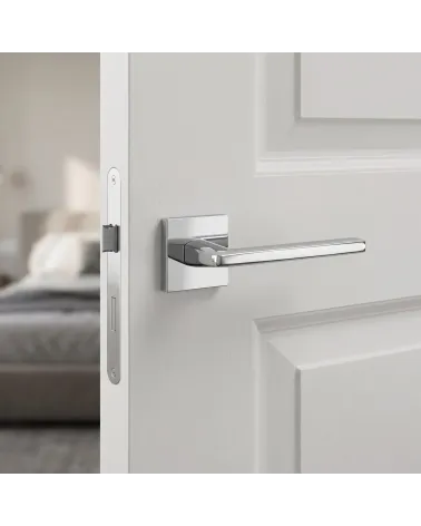 Poignée de porte noire EURA