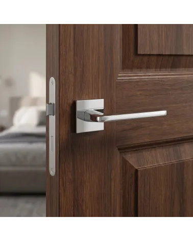 Poignée de porte noire EURA