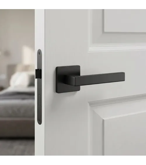 Poignée de porte noire KVADRAT 1760 poignée design