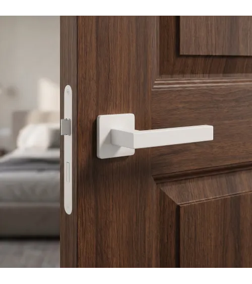 Poignée de porte blanche KVADRAT 1760 poignée design