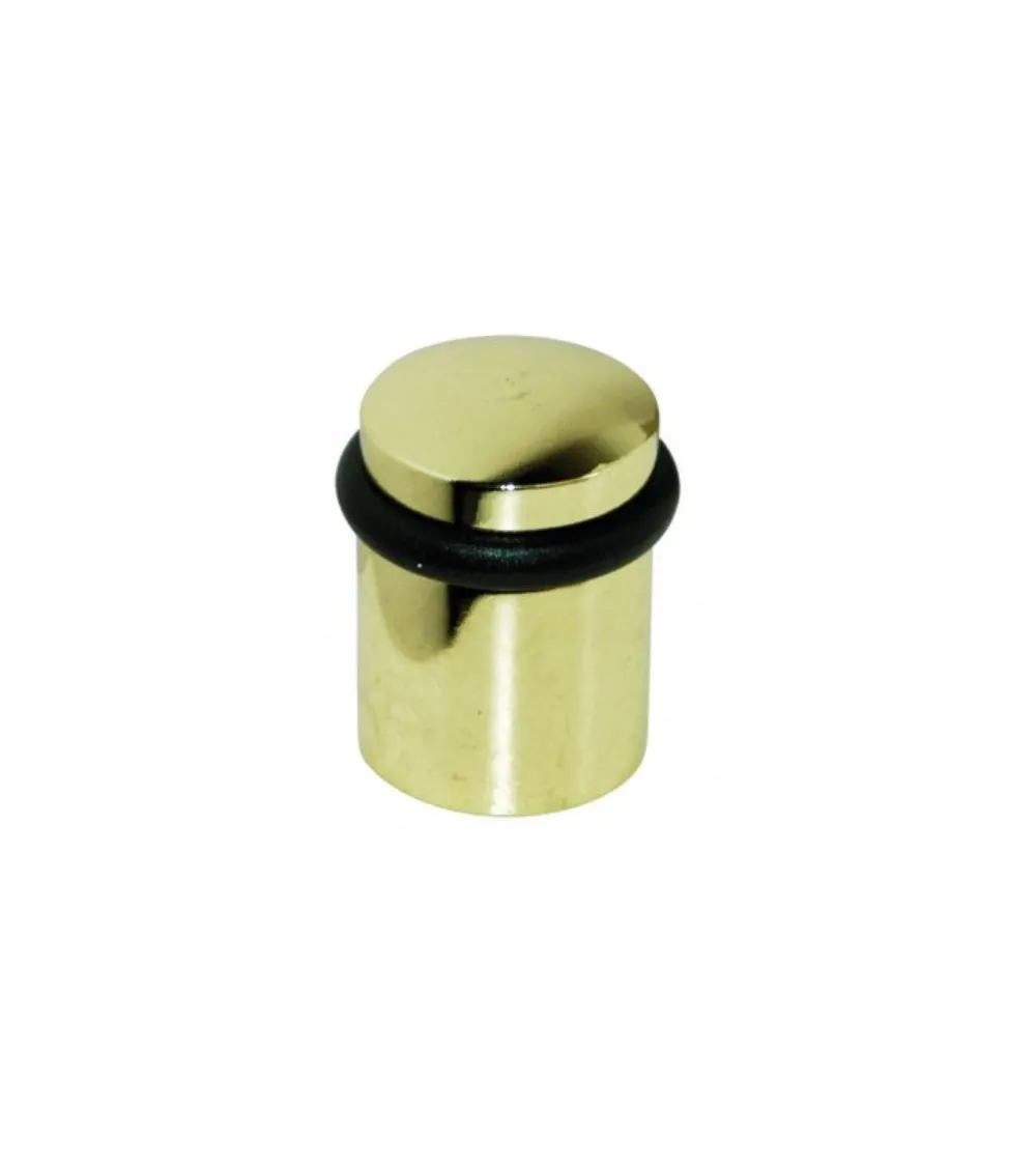 Butée De Porte Antidérapante Relaxdays - Lot De 2 Pièces - Argenté (acier/caoutchouc) - Neuf