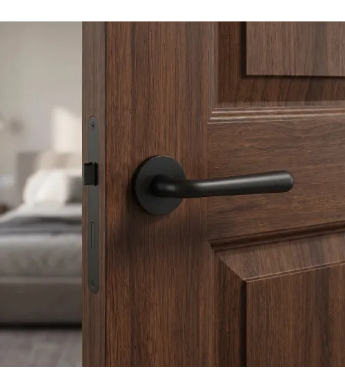 Poignée de porte noire mate IRGA poignée design