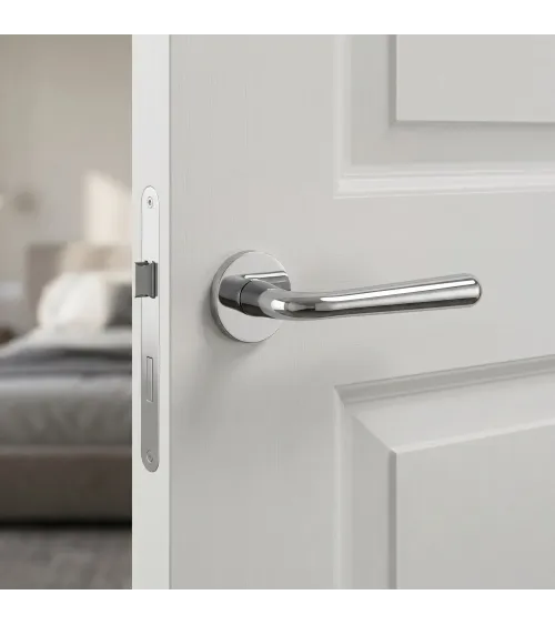 Poignée de porte chrome poli IRGA poignée design