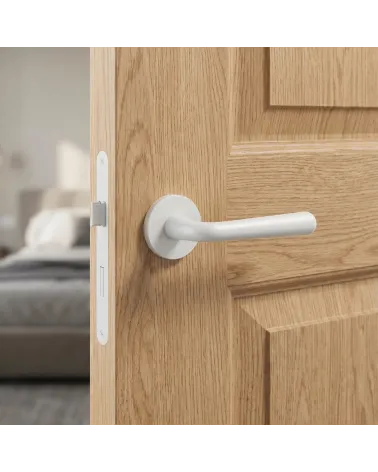 Poignée de Porte Chrome Poli pour une déco lumineuse - Modèle IRGA