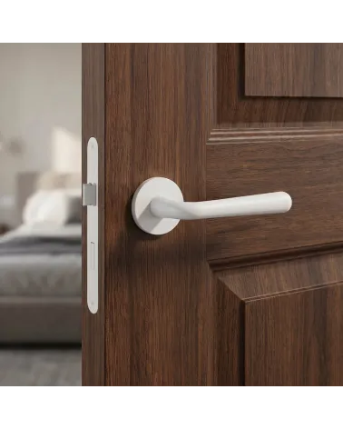 Poignée de Porte Or Satiné pour une ambiance raffinée - Modèle IRGA