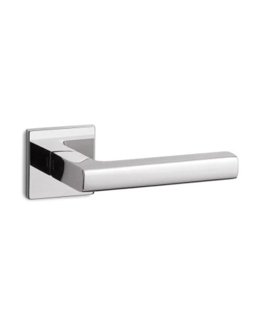 Poignée de porte UNIT SQ R6 sur rosace carrée Ento