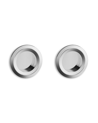 Poignée encastrée TWIN Ento aveugle | Porte coulissante