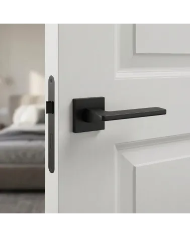 Poignée de Porte Noire Polyvalente et Intemporelle - Modèle YUKA