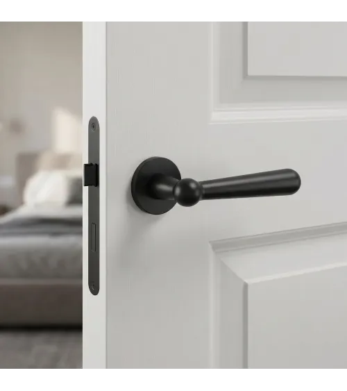 Poignée de porte noire ROSEMARY poignée design