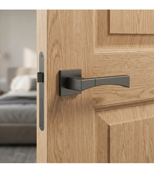 Poignée de porte graphite Mandelli Life poignée design