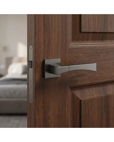Poignées de porte chrome poli Mandelli Life