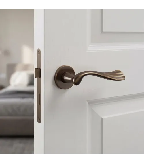 Poignée de porte bronze Mandelli River poignée design