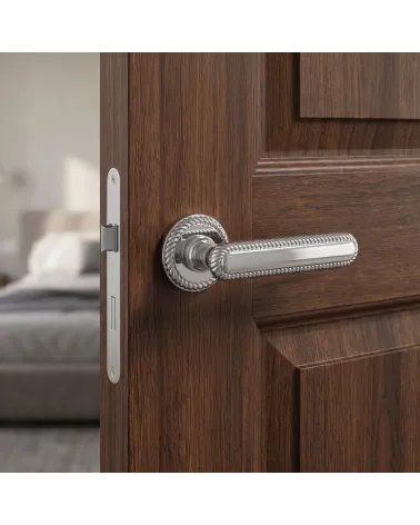 Poignées de porte chrome poli Mandelli Coco