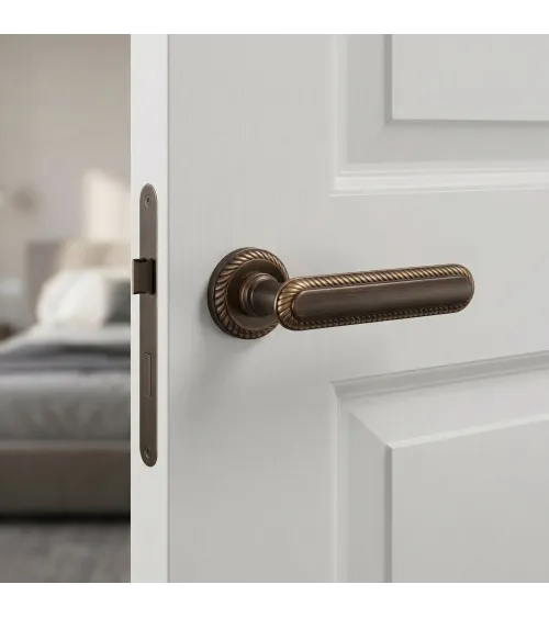 Poignée de porte bronze Mandelli Coco poignée design