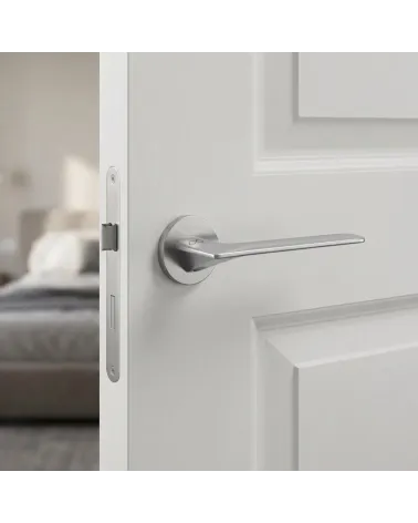 Poignée de Porte en Zamak Résistante et Chic - Modèle Line GIULIA