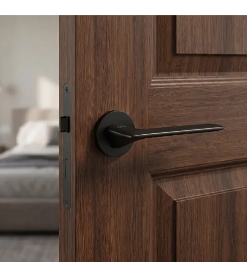 Poignée de porte noire Line GIULIA poignée design
