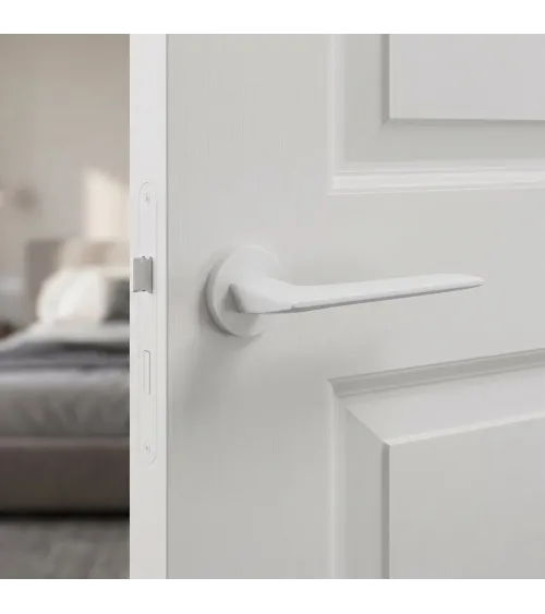 Poignée de porte blanche Line GIULIA poignée design
